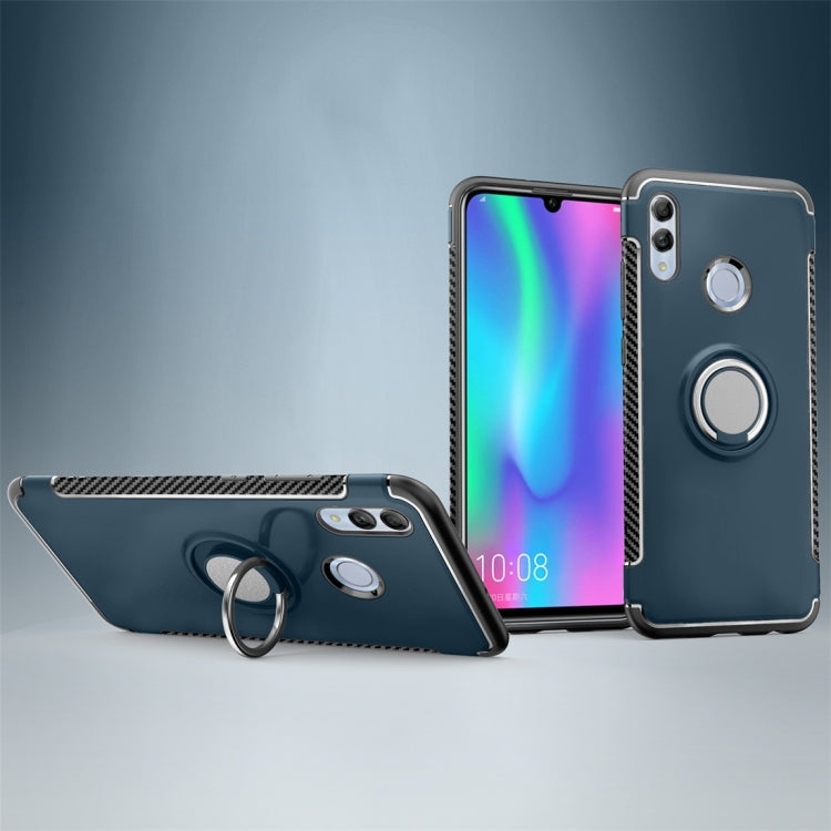 Magnetic 360 Degree Rotation Ring Holder Armor Protective Case for Huawei Honor 10 Lite