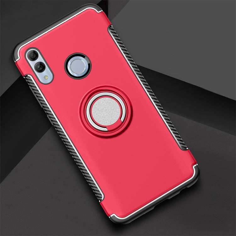 Magnetic 360 Degree Rotation Ring Holder Armor Protective Case for Huawei Honor 10 Lite