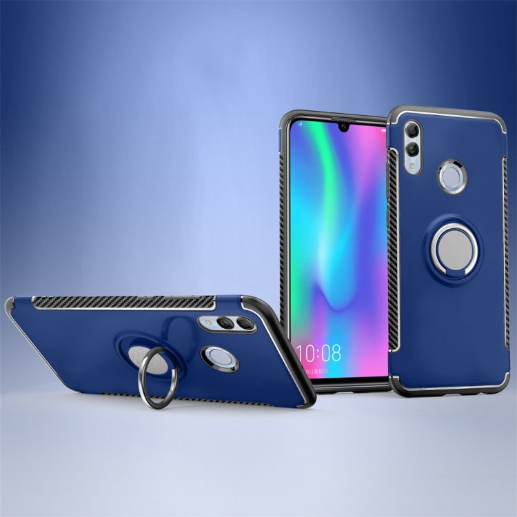 Magnetic 360 Degree Rotation Ring Holder Armor Protective Case for Huawei Honor 10 Lite