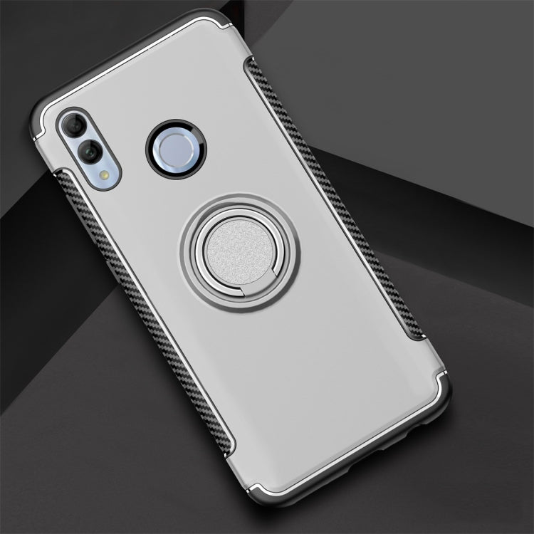 Magnetic 360 Degree Rotation Ring Holder Armor Protective Case for Huawei Honor 10 Lite
