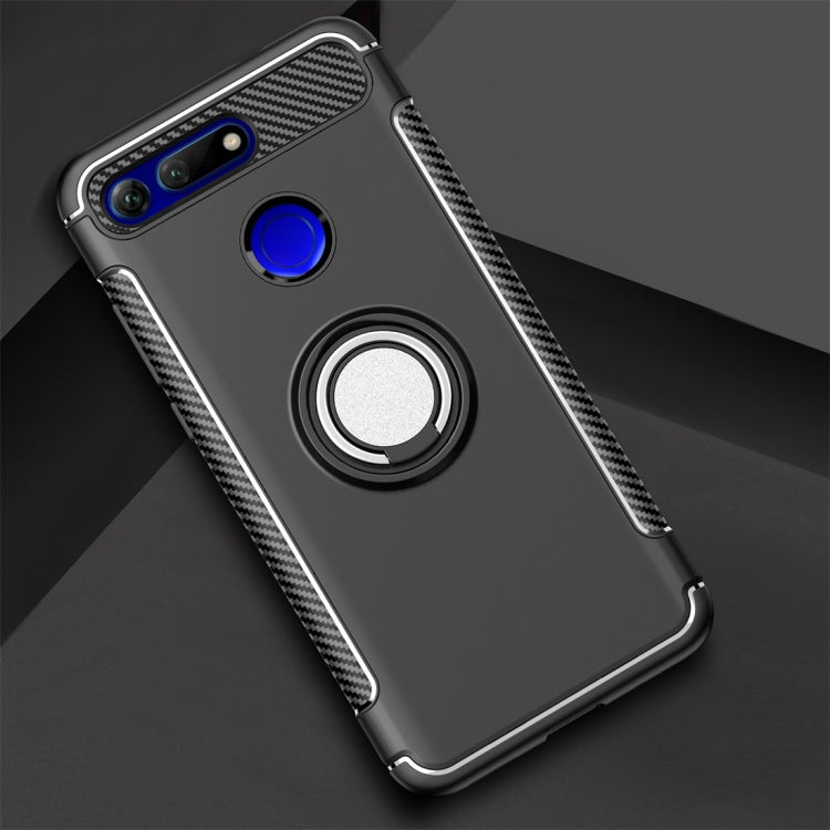 Magnetic 360 Degree Rotation Ring Holder Armor Protective Case for Huawei Honor View 20