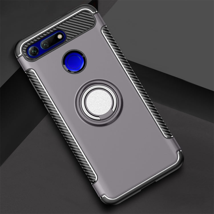 Magnetic 360 Degree Rotation Ring Holder Armor Protective Case for Huawei Honor View 20
