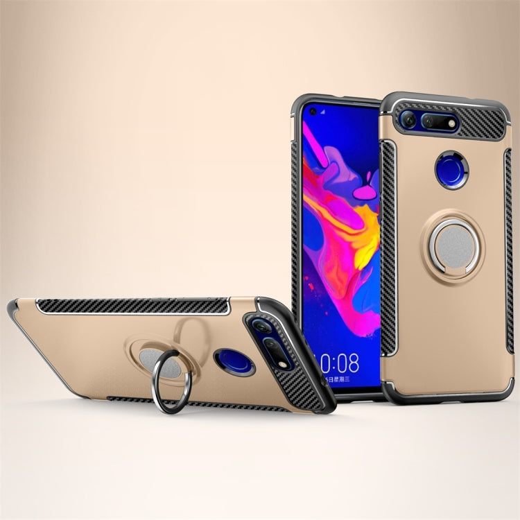 Magnetic 360 Degree Rotation Ring Holder Armor Protective Case for Huawei Honor View 20