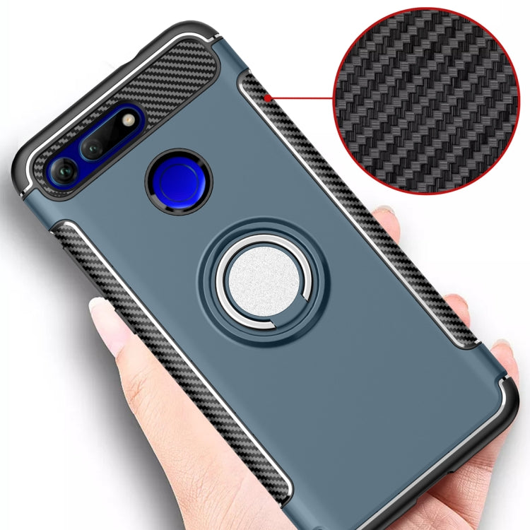 Magnetic 360 Degree Rotation Ring Holder Armor Protective Case for Huawei Honor View 20