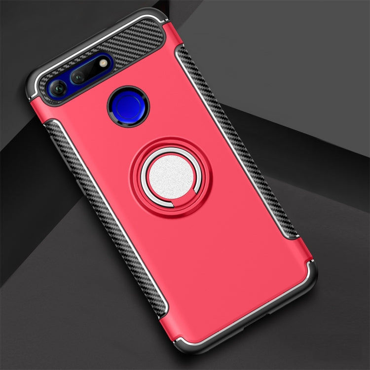 Magnetic 360 Degree Rotation Ring Holder Armor Protective Case for Huawei Honor View 20