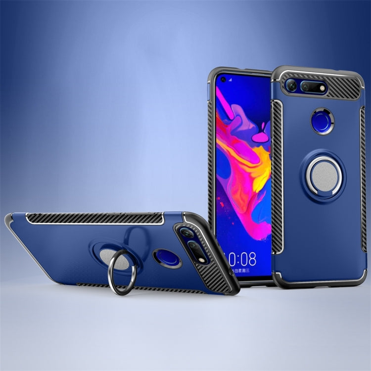 Magnetic 360 Degree Rotation Ring Holder Armor Protective Case for Huawei Honor View 20