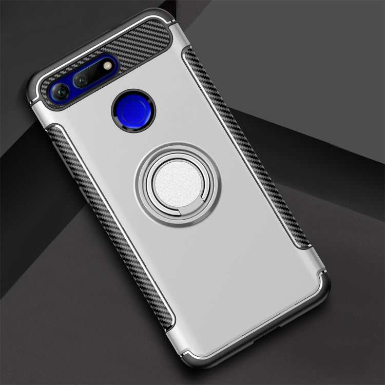Magnetic 360 Degree Rotation Ring Holder Armor Protective Case for Huawei Honor View 20