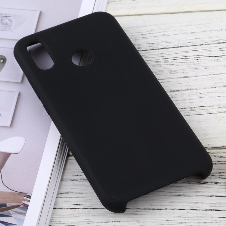 Solid Color Liquid Silicone Dropproof Protective Case for Huawei P20 Lite