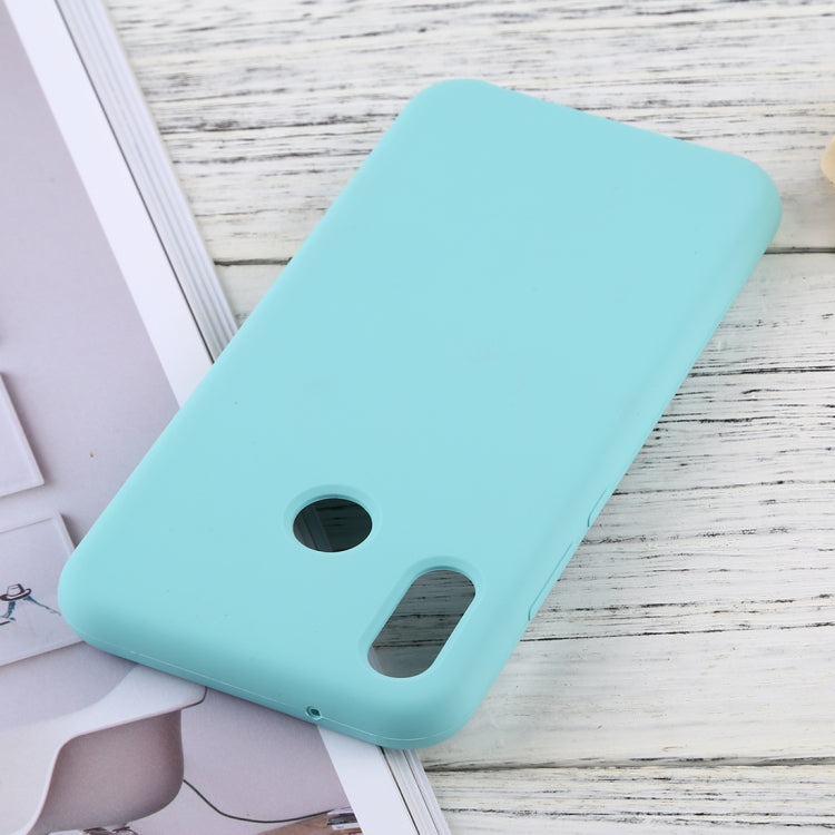 Solid Color Liquid Silicone Dropproof Protective Case for Huawei P20 Lite