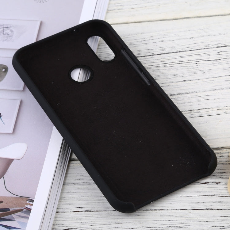 Solid Color Liquid Silicone Dropproof Protective Case for Huawei P20 Lite