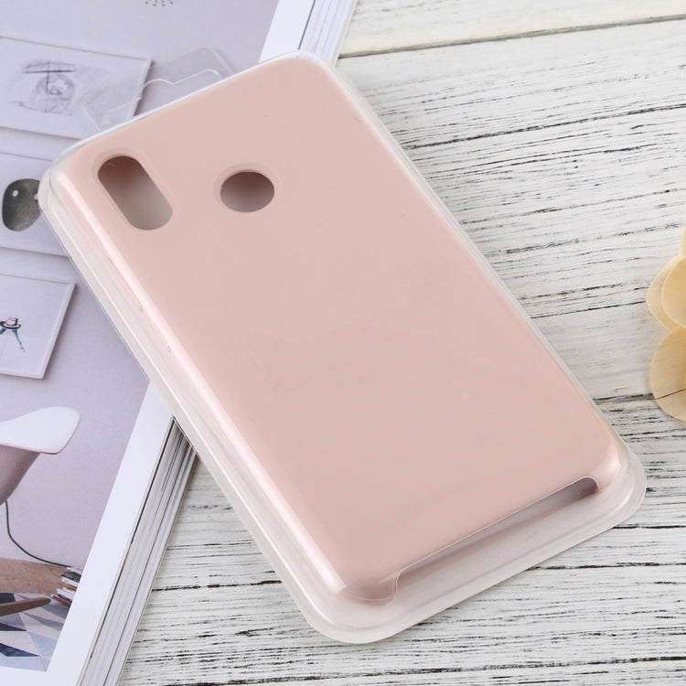 Solid Color Liquid Silicone Dropproof Protective Case for Huawei P20 Lite