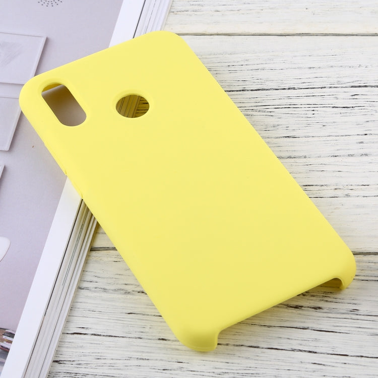 Solid Color Liquid Silicone Dropproof Protective Case for Huawei P20 Lite