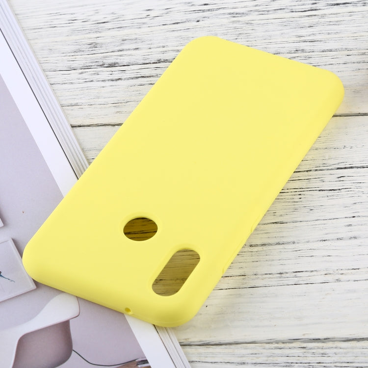 Solid Color Liquid Silicone Dropproof Protective Case for Huawei P20 Lite