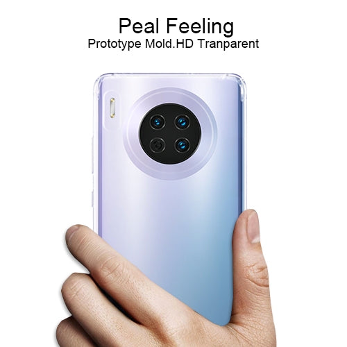 For Huawei Mate 30 Pro Four-Corner Shockproof Ultra-Thin Transparent TPU Case