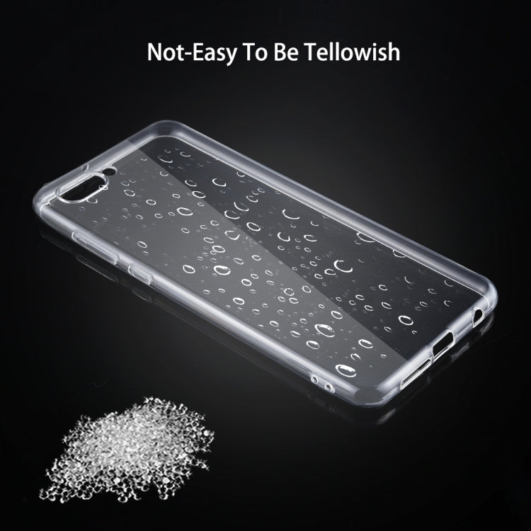 50 PCS for Huawei nova 2s 0.75mm Ultra-thin Transparent TPU Protective Case