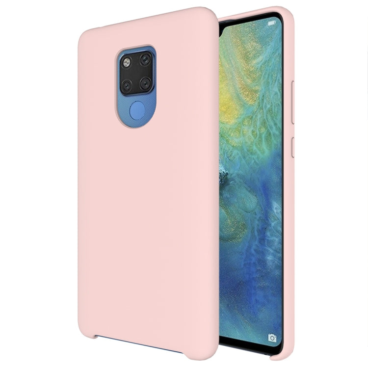Pure Color Liquid Silicone Case for Huawei Mate 20 X