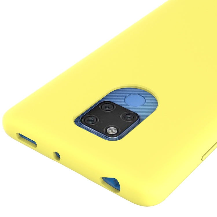 Pure Color Liquid Silicone Case for Huawei Mate 20 X