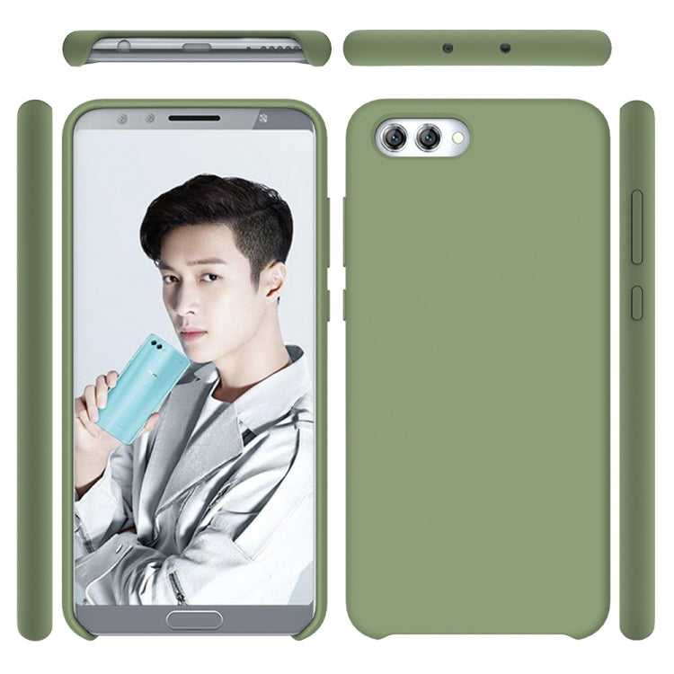 Pure Color Liquid Silicone Case for Huawei Honor View 10 / nova 2s