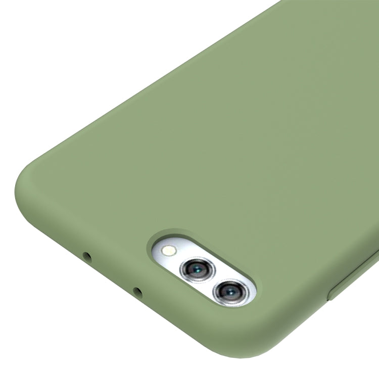 Pure Color Liquid Silicone Case for Huawei Honor View 10 / nova 2s