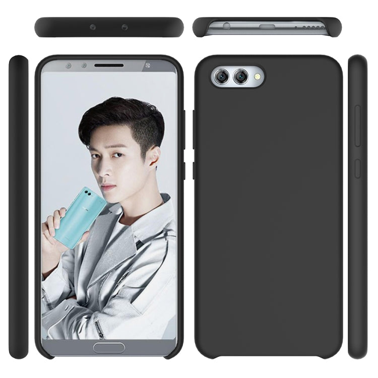 Pure Color Liquid Silicone Case for Huawei Honor View 10 / nova 2s