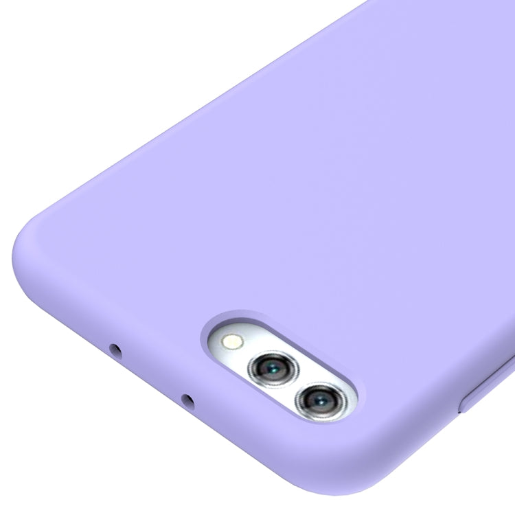 Pure Color Liquid Silicone Case for Huawei Honor View 10 / nova 2s