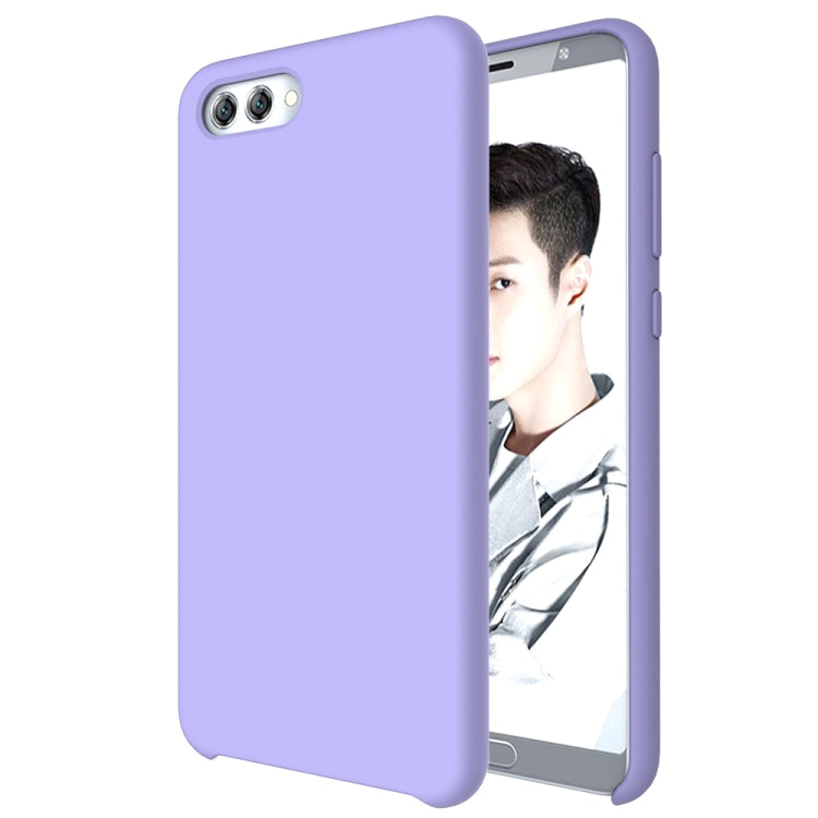 Pure Color Liquid Silicone Case for Huawei Honor View 10 / nova 2s