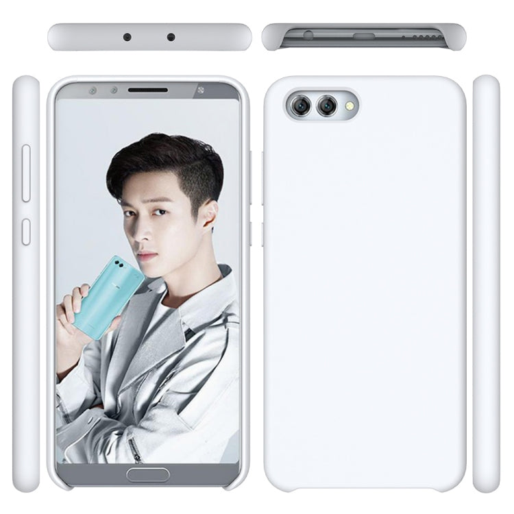 Pure Color Liquid Silicone Case for Huawei Honor View 10 / nova 2s