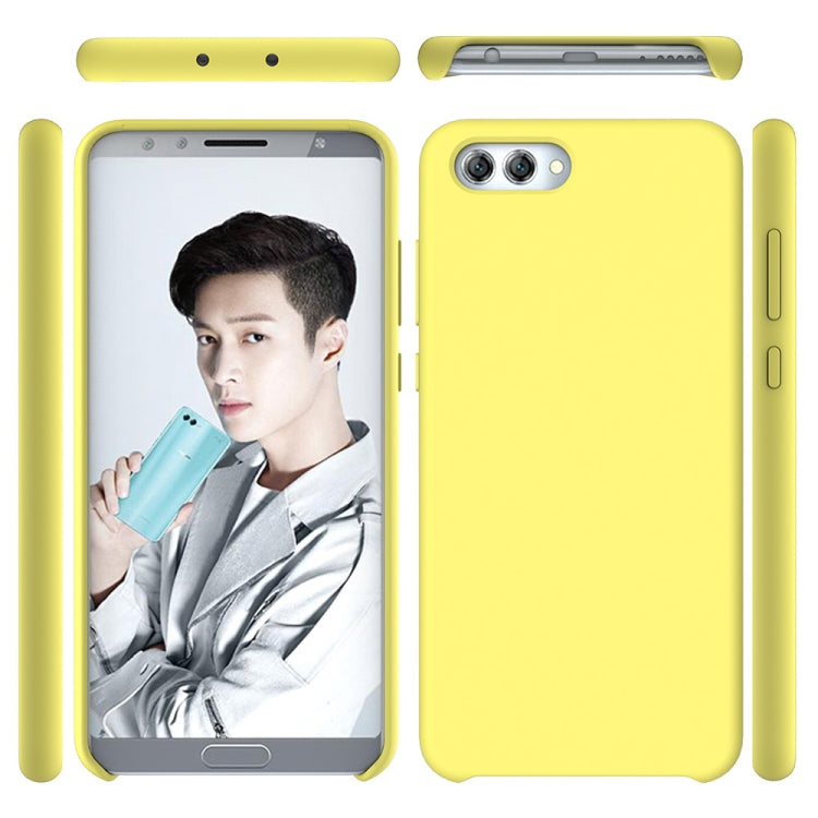 Pure Color Liquid Silicone Case for Huawei Honor View 10 / nova 2s