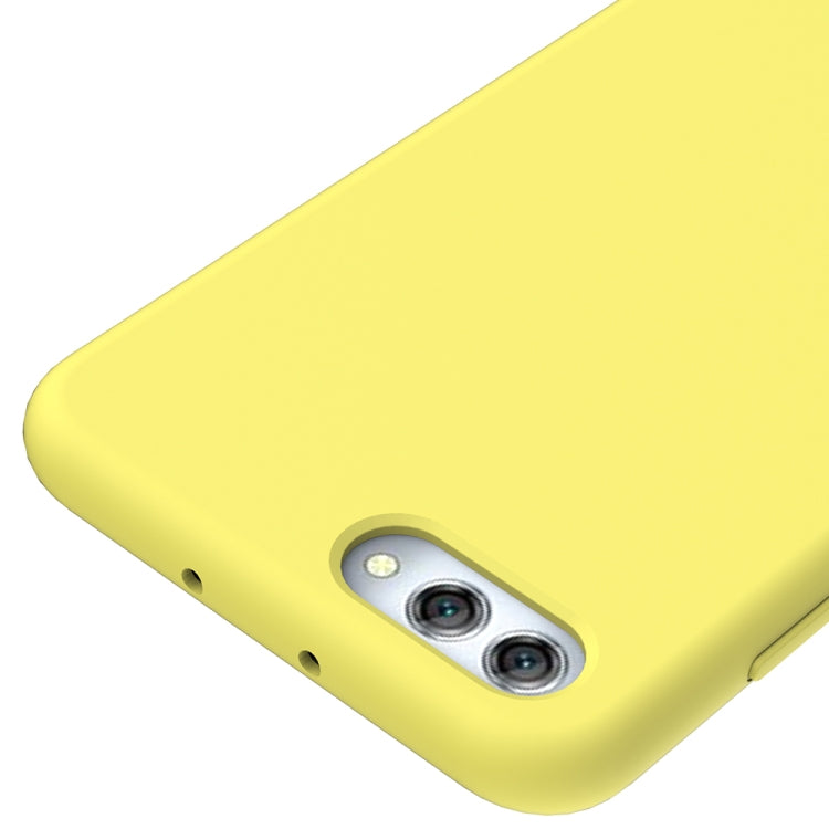 Pure Color Liquid Silicone Case for Huawei Honor View 10 / nova 2s