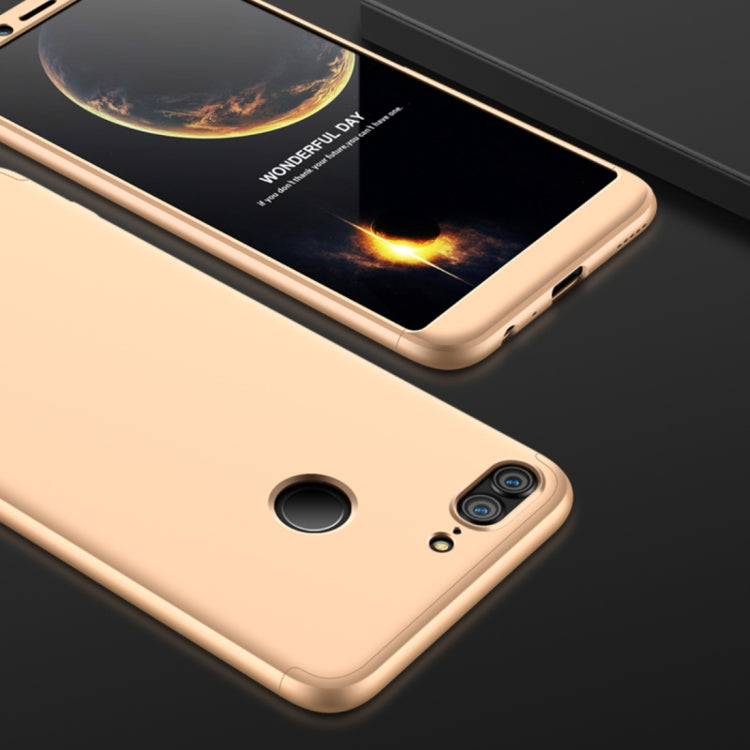 GKK Huawei Honor 9 Lite Three Stage Splicing 360 Degree Full Coverage PC Protective Case Back Cover