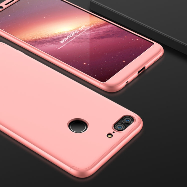 GKK Huawei Honor 9 Lite Three Stage Splicing 360 Degree Full Coverage PC Protective Case Back Cover