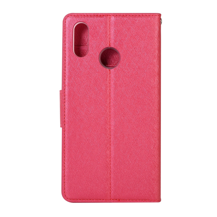 Silk Texture Horizontal Flip Leather Case for Huawei nova 3i, with Holder & Card slots & Wallet & Photo Frame