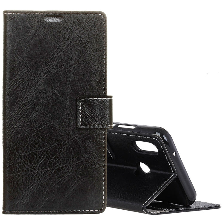 Retro Crazy Horse Texture Horizontal Flip Leather Case for Huawei Nova 3i / P Smart Plus, with Holder & Card Slots & Wallet & Photo Frame