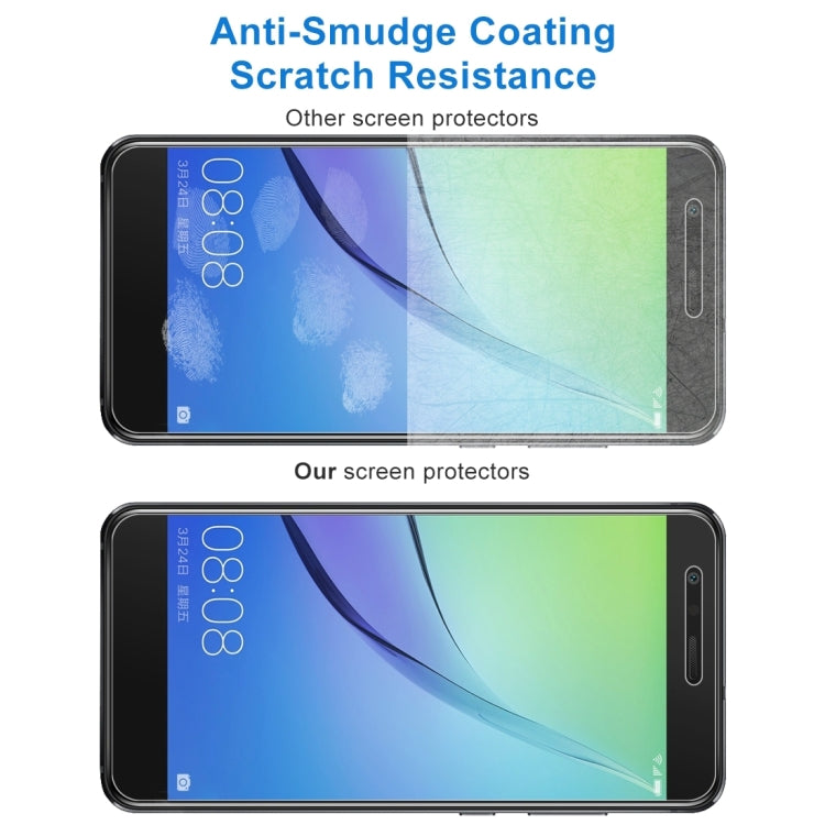 100 PCS 9H 2.5D Tempered Glass Film for Huawei nova Lite