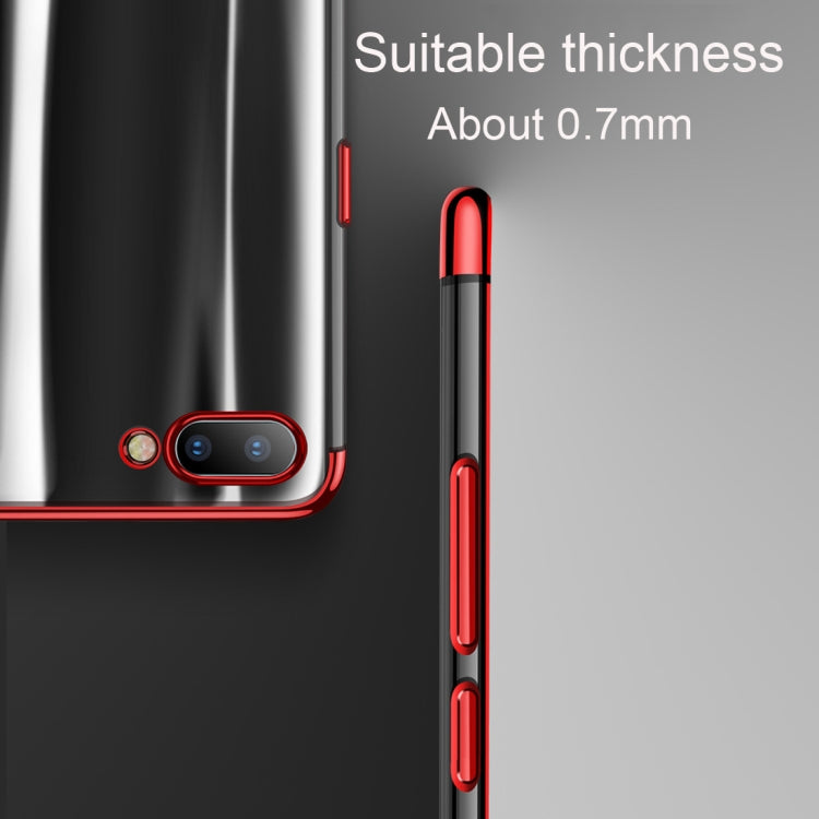 CAFELE Ultra-thin Electroplating Soft TPU Case for Huawei Honor 10