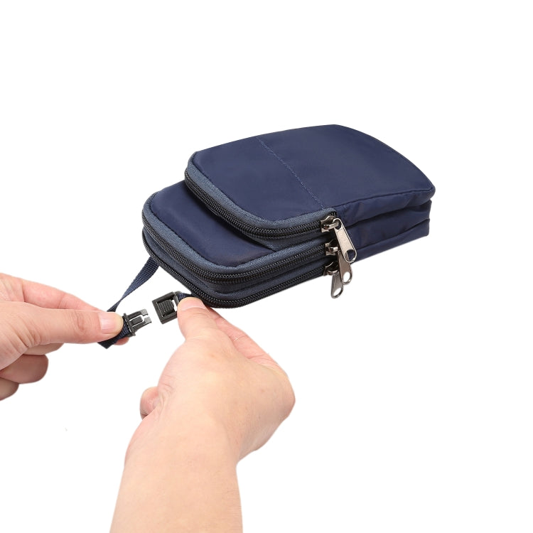 Multi-functional Universal Wrist / Waist Hanging / Hand Holding / Cross Mobile Phone Waist Pack Case for 6.3 Inch or Below Smartphones