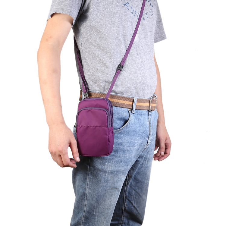 Multi-functional Universal Wrist / Waist Hanging / Hand Holding / Cross Mobile Phone Waist Pack Case for 6.3 Inch or Below Smartphones