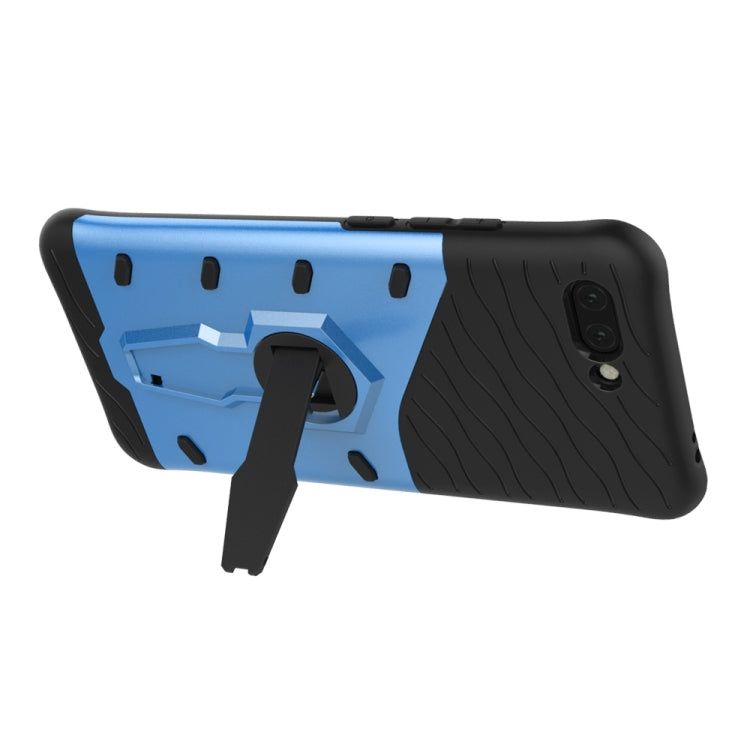 PC + TPU Dropproof Sniper Hybrid Case for Huawei Honor 10, with 360 Degree Rotation Holder