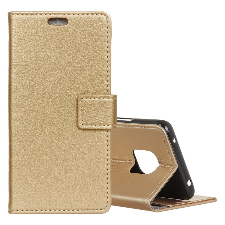 Litchi Texture Horizontal Flip Leather Case for Huawei Mate 20 Pro, with Holder & Card Slots & Wallet