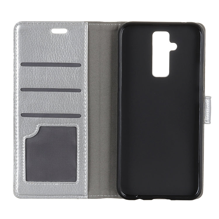 Litchi Texture Horizontal Flip Leather Case for Huawei Mate 20 Lite, with Holder & Card Slots & Wallet