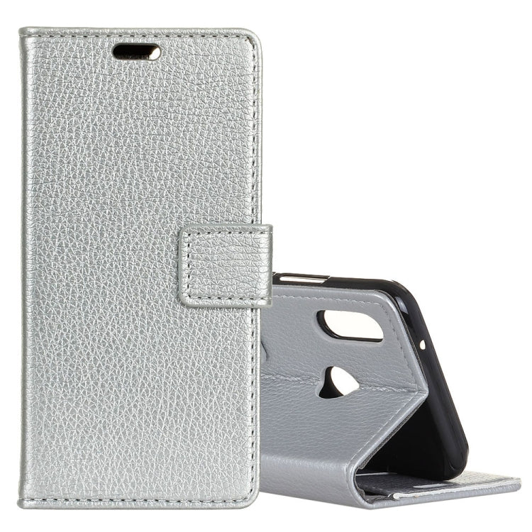 Litchi Texture Horizontal Flip Leather Case for Huawei Y9 (2019), with Holder & Card Slots & Wallet