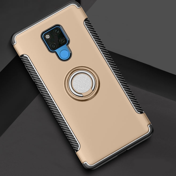 Shockproof Car Magnetic Case with 360 Degree Rotating Armor Ring for Huawei Mate 20 X
