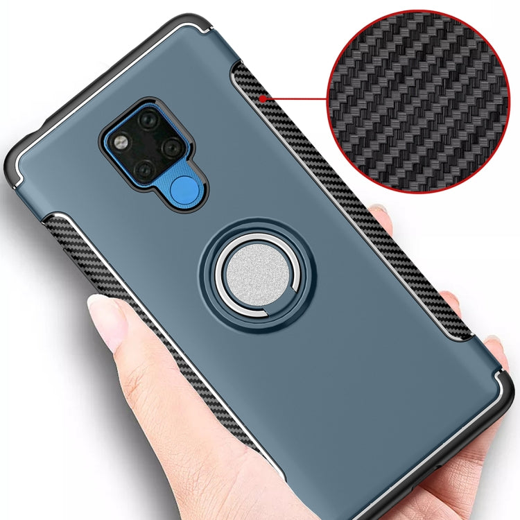Shockproof Car Magnetic Case with 360 Degree Rotating Armor Ring for Huawei Mate 20 X