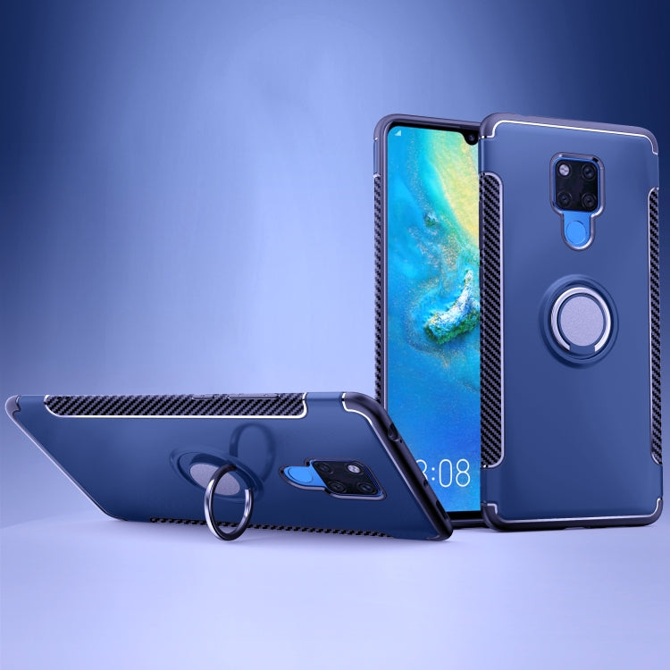 Shockproof Car Magnetic Case with 360 Degree Rotating Armor Ring for Huawei Mate 20 X