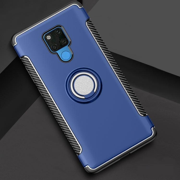 Shockproof Car Magnetic Case with 360 Degree Rotating Armor Ring for Huawei Mate 20 X