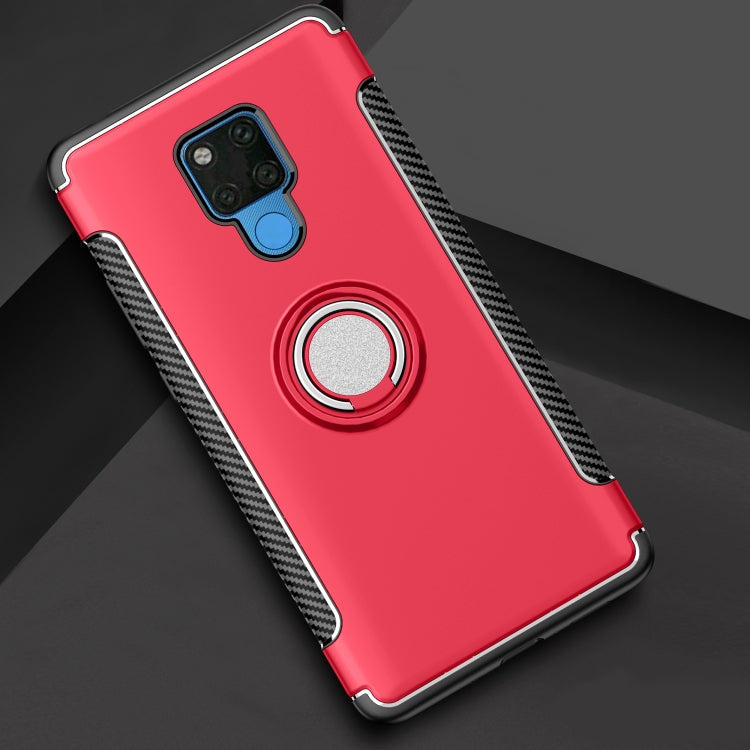 Shockproof Car Magnetic Case with 360 Degree Rotating Armor Ring for Huawei Mate 20 X