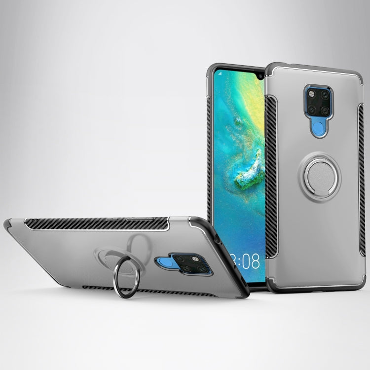 Shockproof Car Magnetic Case with 360 Degree Rotating Armor Ring for Huawei Mate 20 X