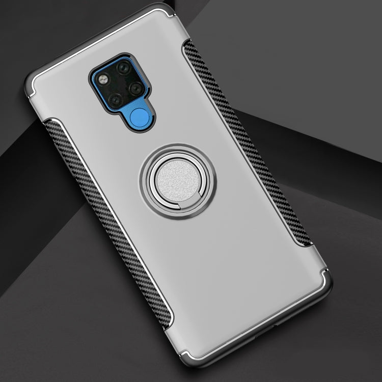 Shockproof Car Magnetic Case with 360 Degree Rotating Armor Ring for Huawei Mate 20 X
