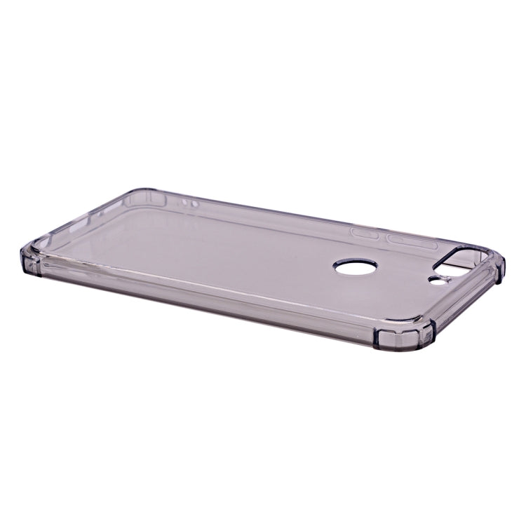 Simple Style Shockproof TPU Case for Huawei Honor 7C(Grey)