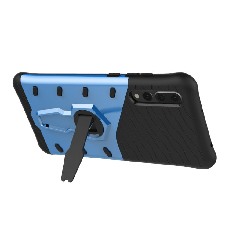 PC + TPU Dropproof Sniper Hybrid Case for Huawei P20 Pro, with 360 Degree Rotation Holder